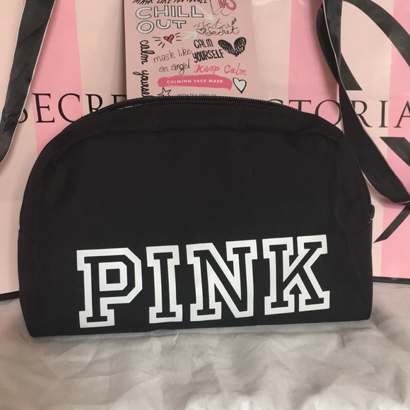 Victoria's Secret Handbags - 💘✨Large VS PINK Cosmetics Bag ➕ Calm mask✨💘